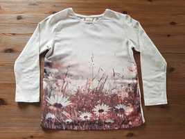 Bluzka Zara 152 cm łąka, kwiaty