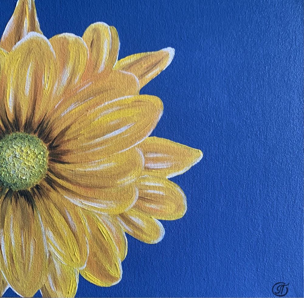 Картина «Квітка соняшника»