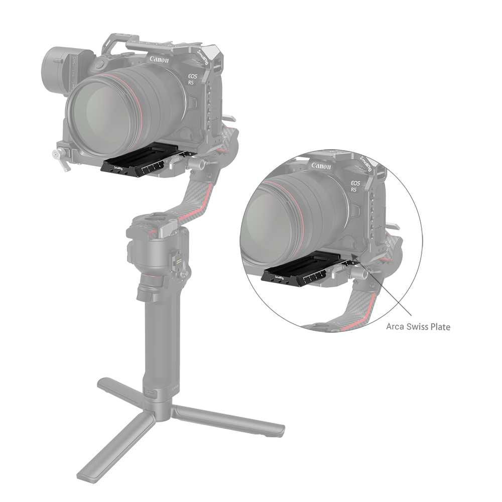 SmallRig 3061 Sapata Libertação Rápida Arca-Swiss