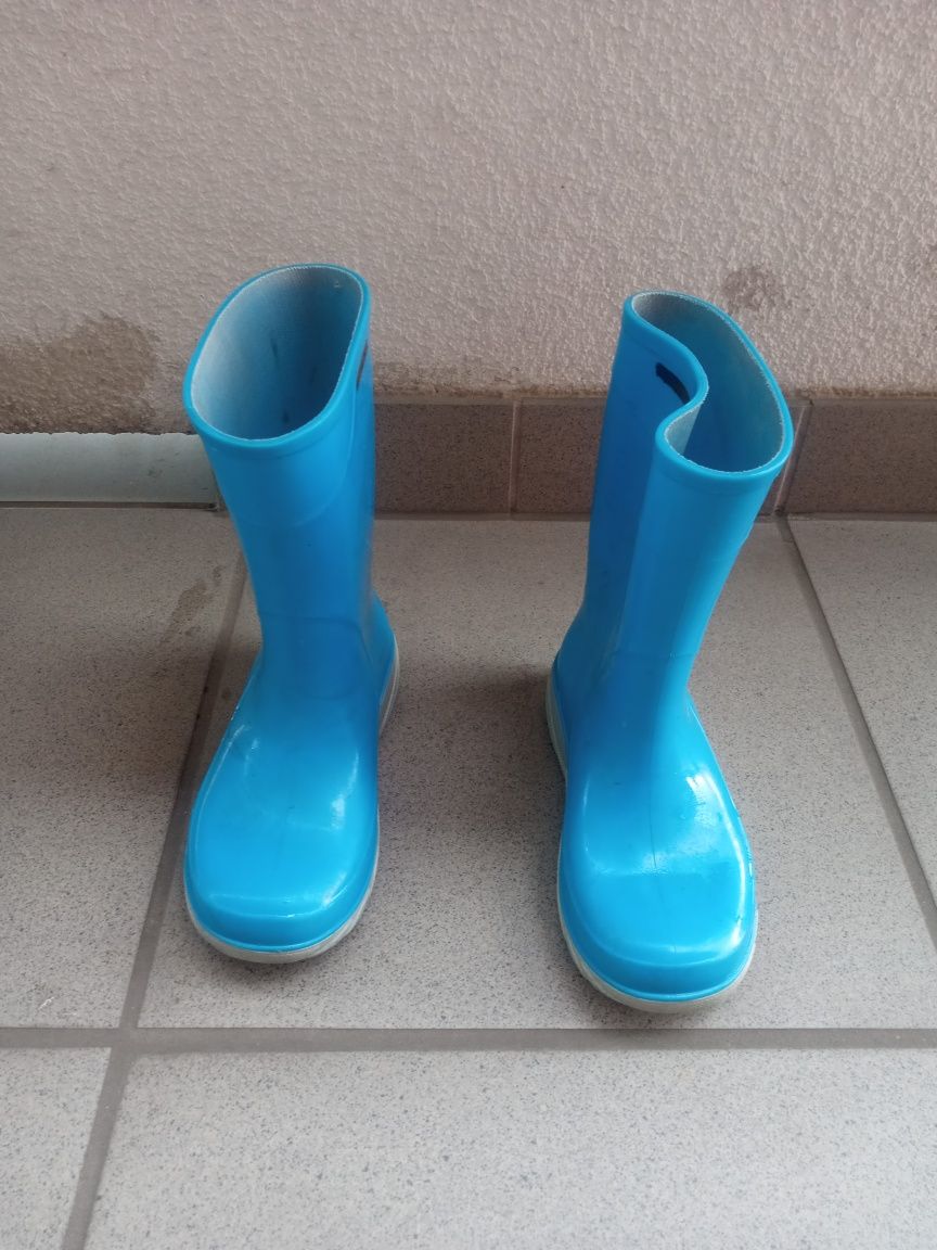 Kalosze dziecięce rozmiar 25/26 wkładka 16.5 cm