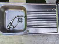 Banca em inox  1000 por 500  como nova
