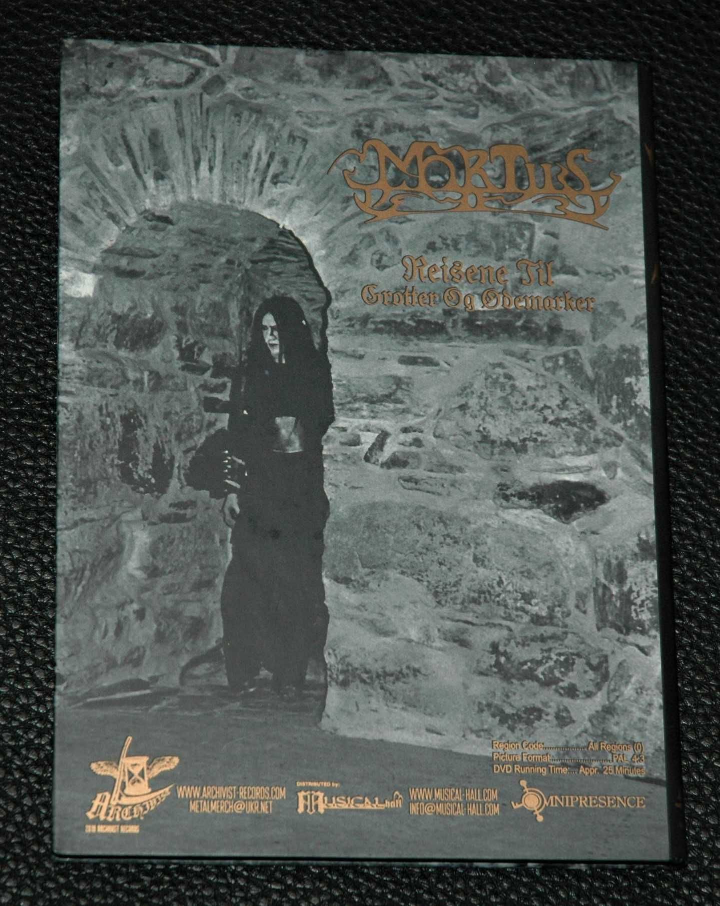 MORTIIS - Reisene Til Grotter Og Odemarker. 2018 Digibook. DVD.