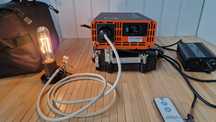Аккумуляторная зарядная станция с инвертором чистый синус li-ion