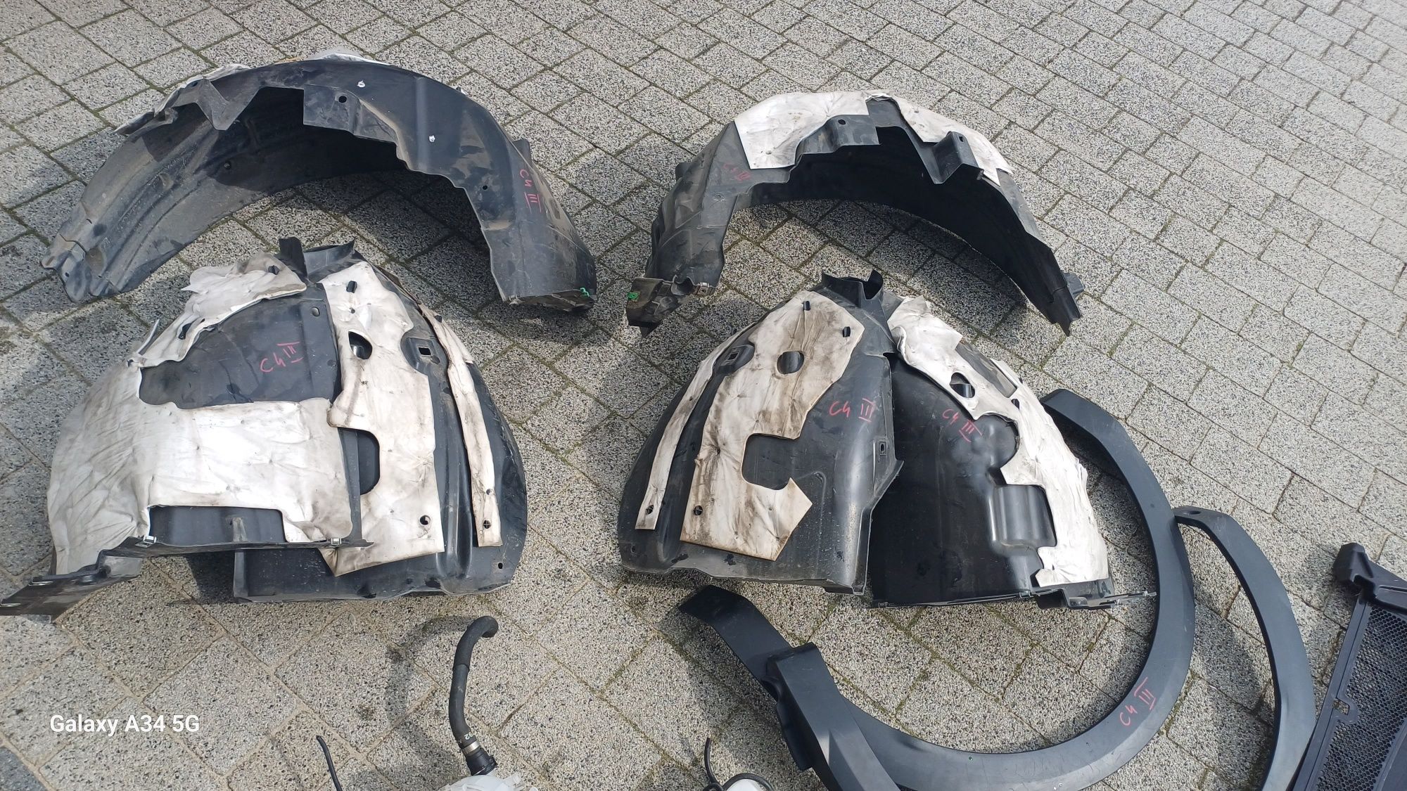 Nadkole przednie citroen C4  E-C4