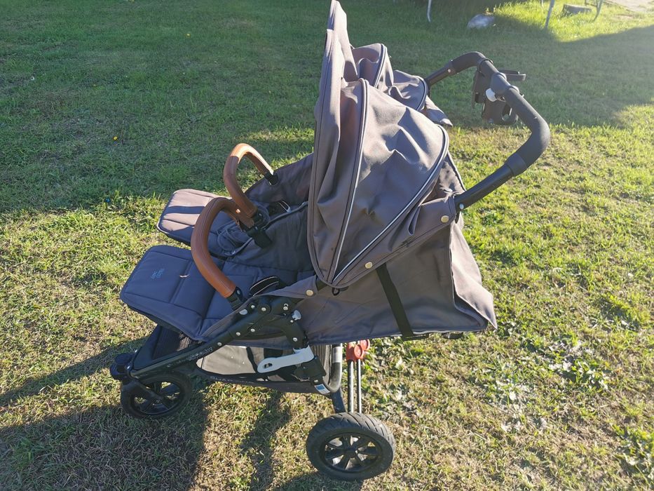Wózek bliźniaczy, rok po roku, valco snap duo sport plus gondole