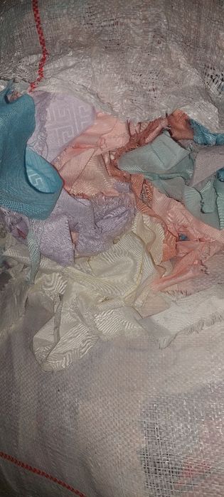 Відам ветош, тканина мікрофібра більше 350 кг