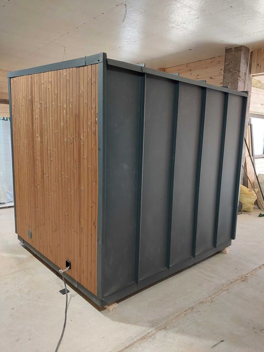 Sauna Ogrodowa Fińska 2,5 m x 2,5 - idealna pod wynajem