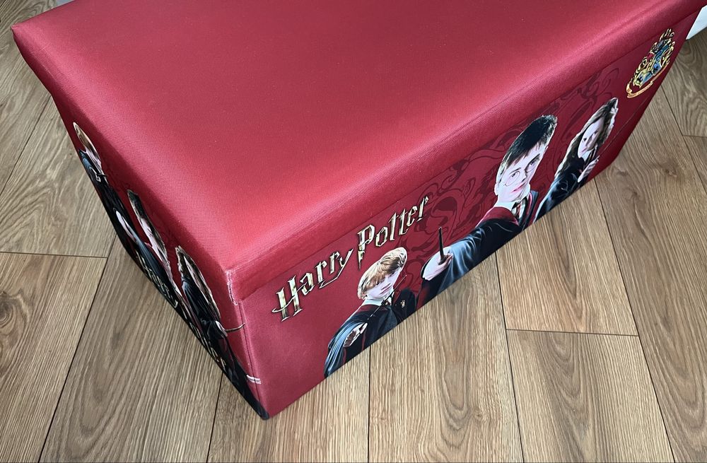Składany puf ze schowkiem Harry Potter