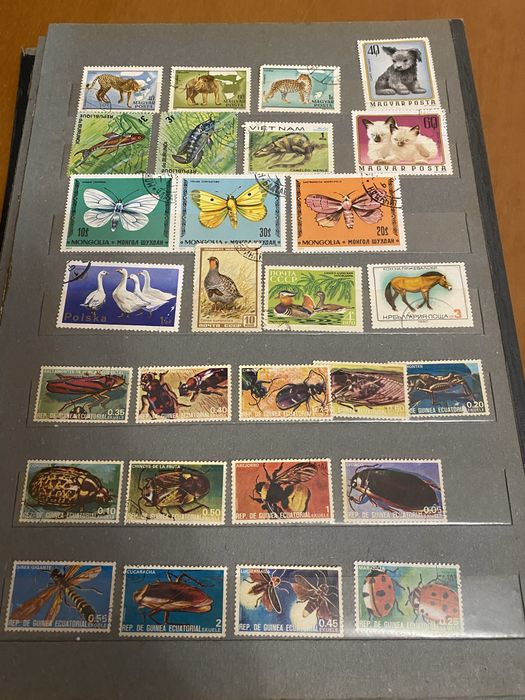 Поштові марки різні