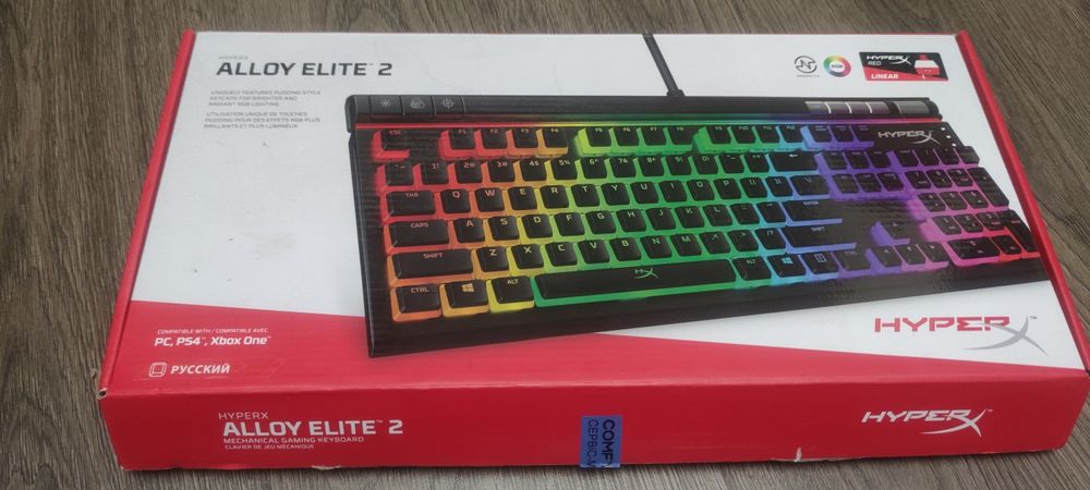 Механическая клавиатура hyperx alloy elite 2