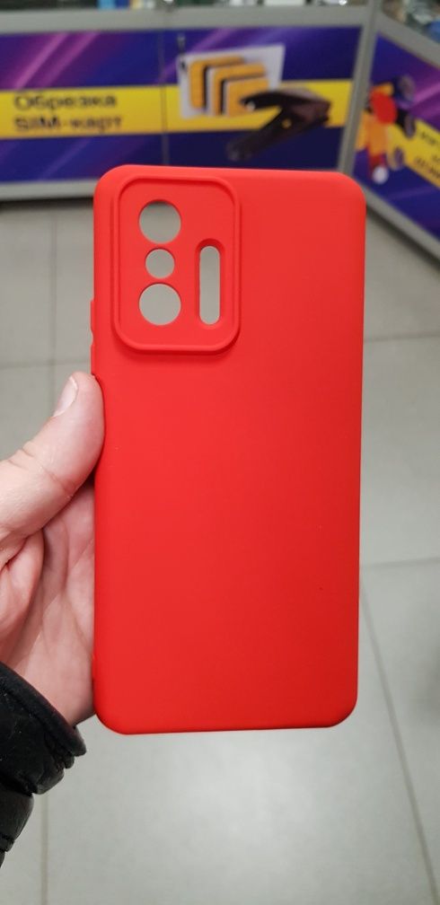 Чохол Силікон Бампер Накладка Xiaomi Mi 11T Pro Чехол силикон накладка