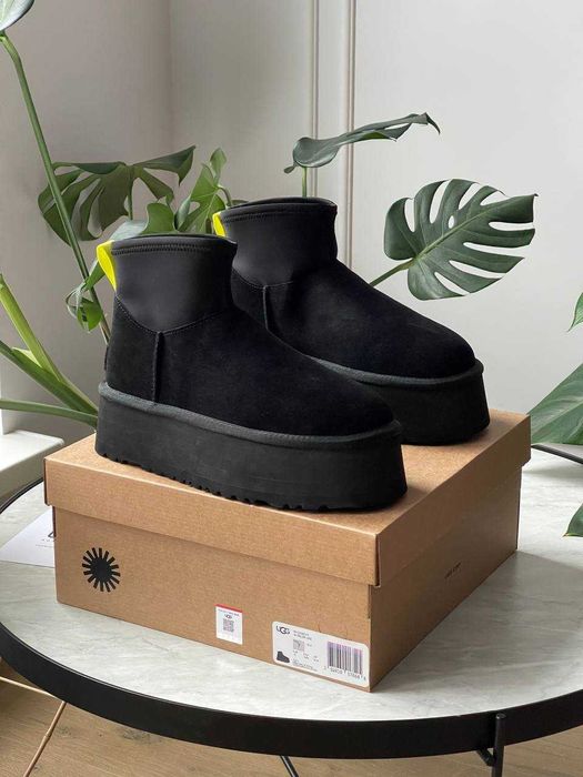 Женские сапоги UGG Classic Mini Dipper Boot 36-41 Натур Замша! Купить!