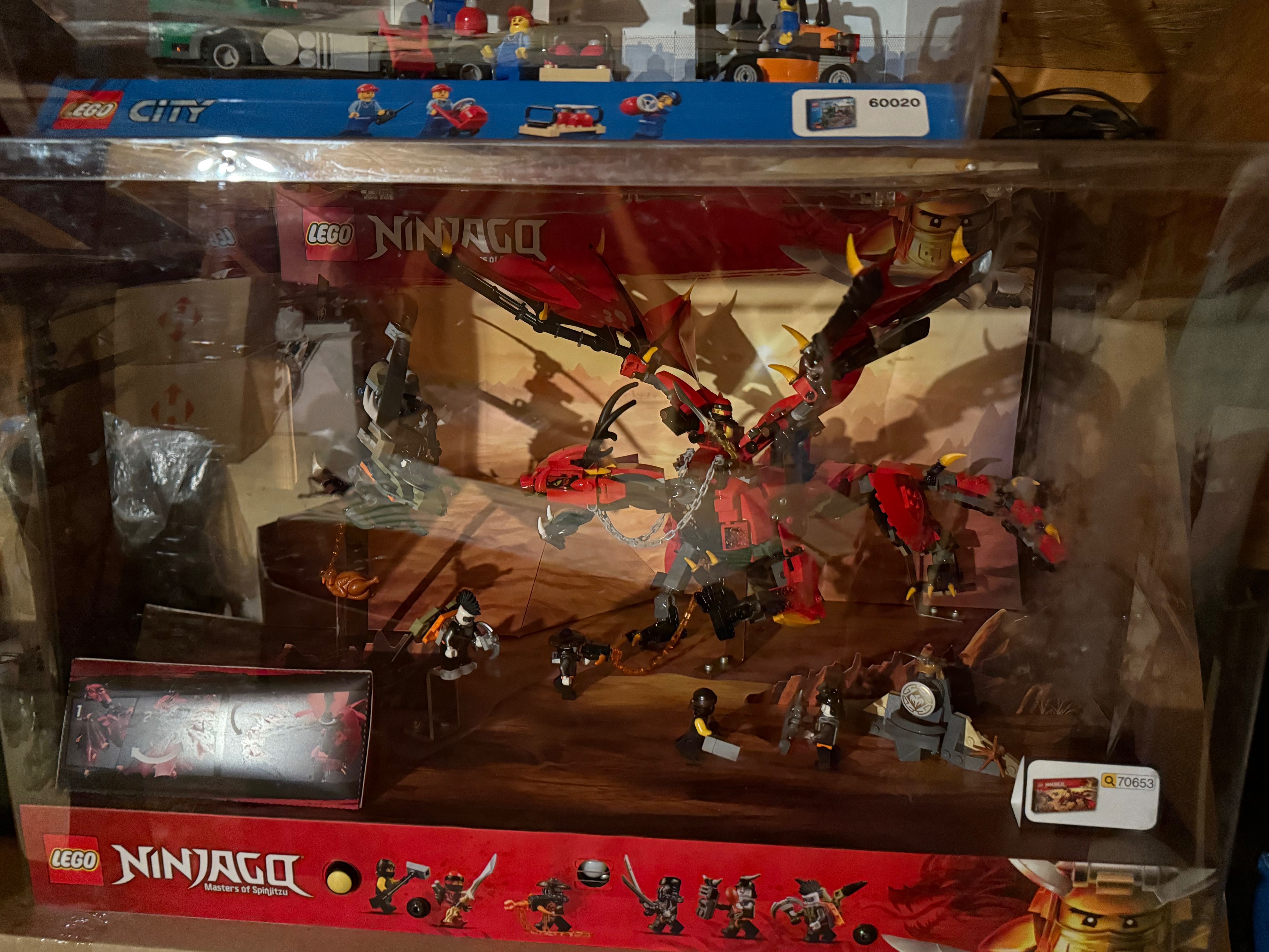 Lego display z sklepu