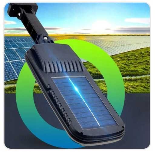 WODOODPORNA Lampa uliczna solarna akumulator czujnik ruchu zmierzchu