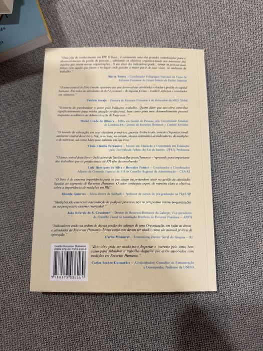 Livro - Indicadores de Gestão de Recursos Humanos