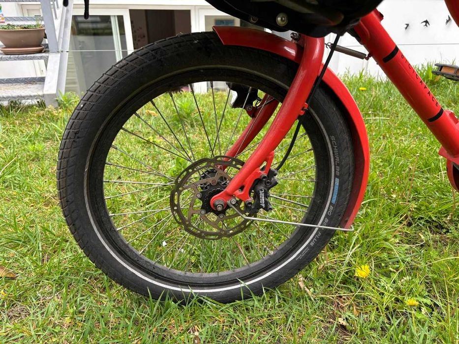 Bicicapace Justlong bicicleta elétrica de carga em muito bom estado