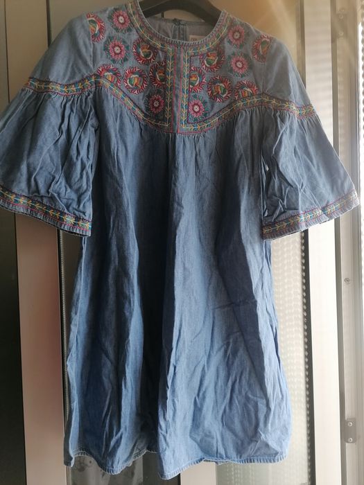 Vestido de ganga Zara 13-14 anos