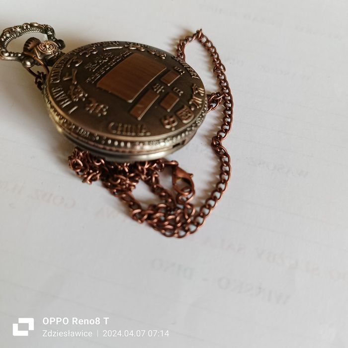 Zegarek kieszonkowy-wisiorek