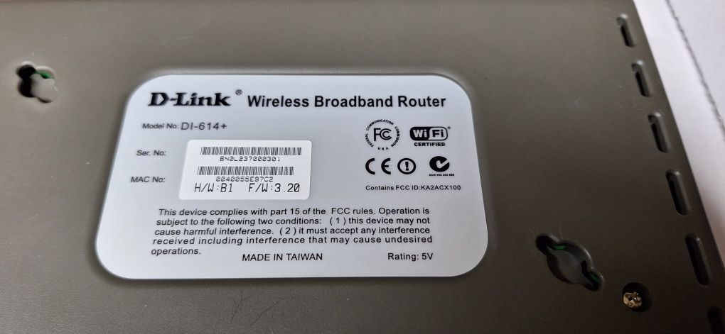 Router d-link di 614+