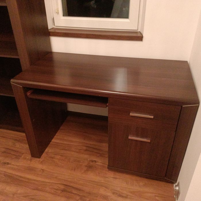 Biurko Palemo Black Red White