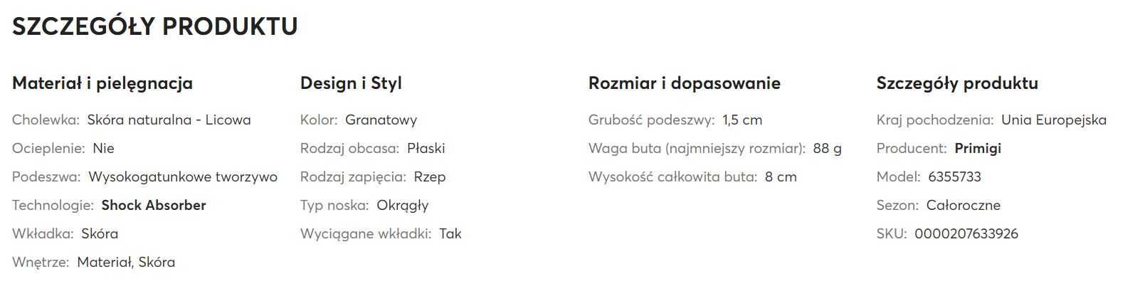 Buty na wiosnę, skóra, Primigi rozm 18, pierwsze buty