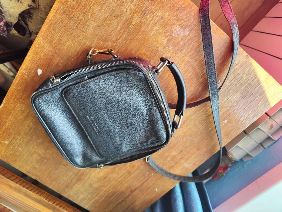 Мужская сумка с ремнем