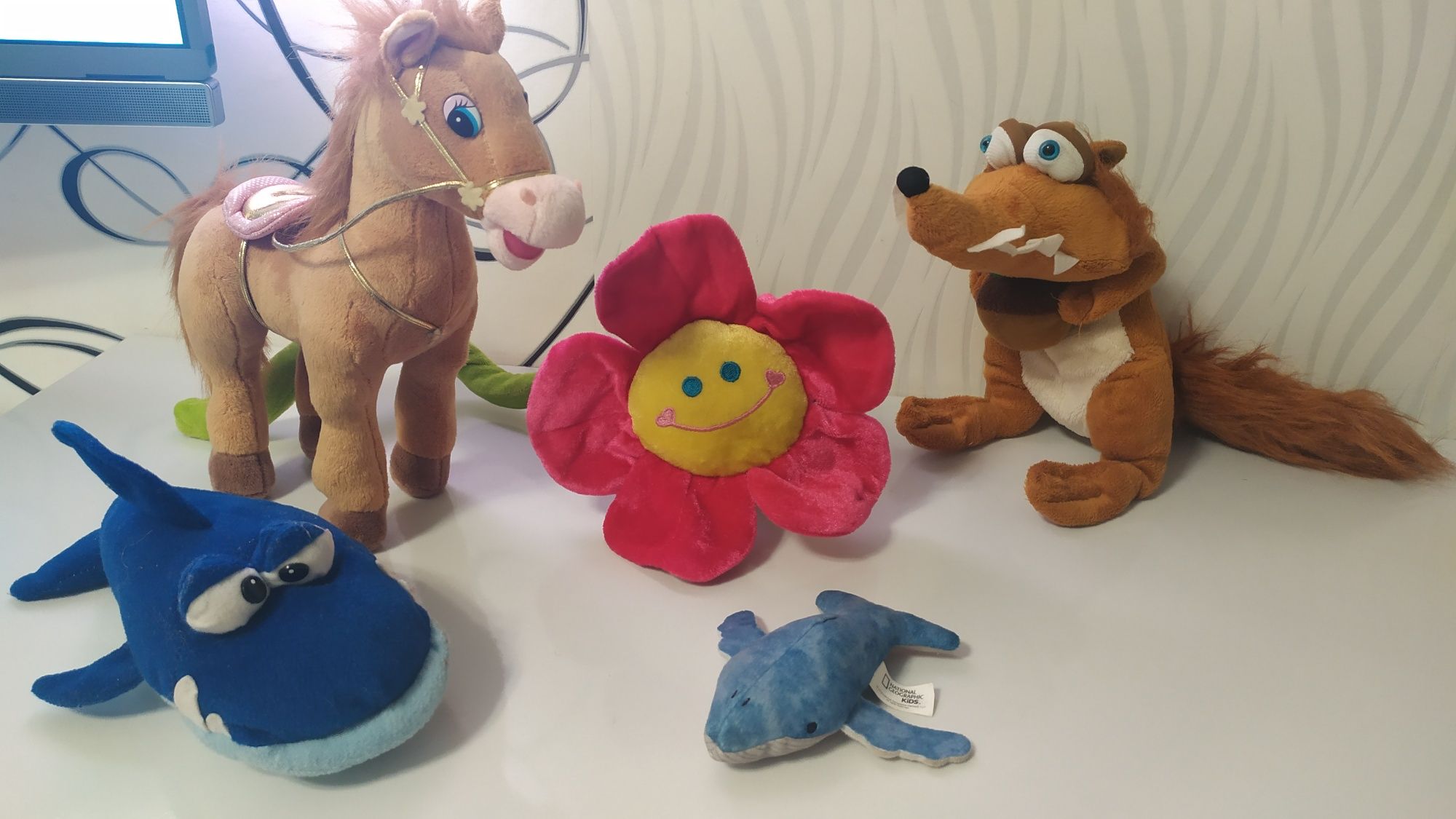 Мягкие  игрушки.