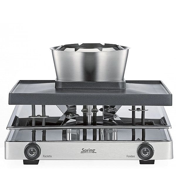 Zestaw do raclette i fondue, dla 8 os., 31 x 34 x 16,5 cm RACLETTEFOND