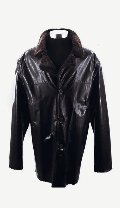 Куртра с натуральной кожи