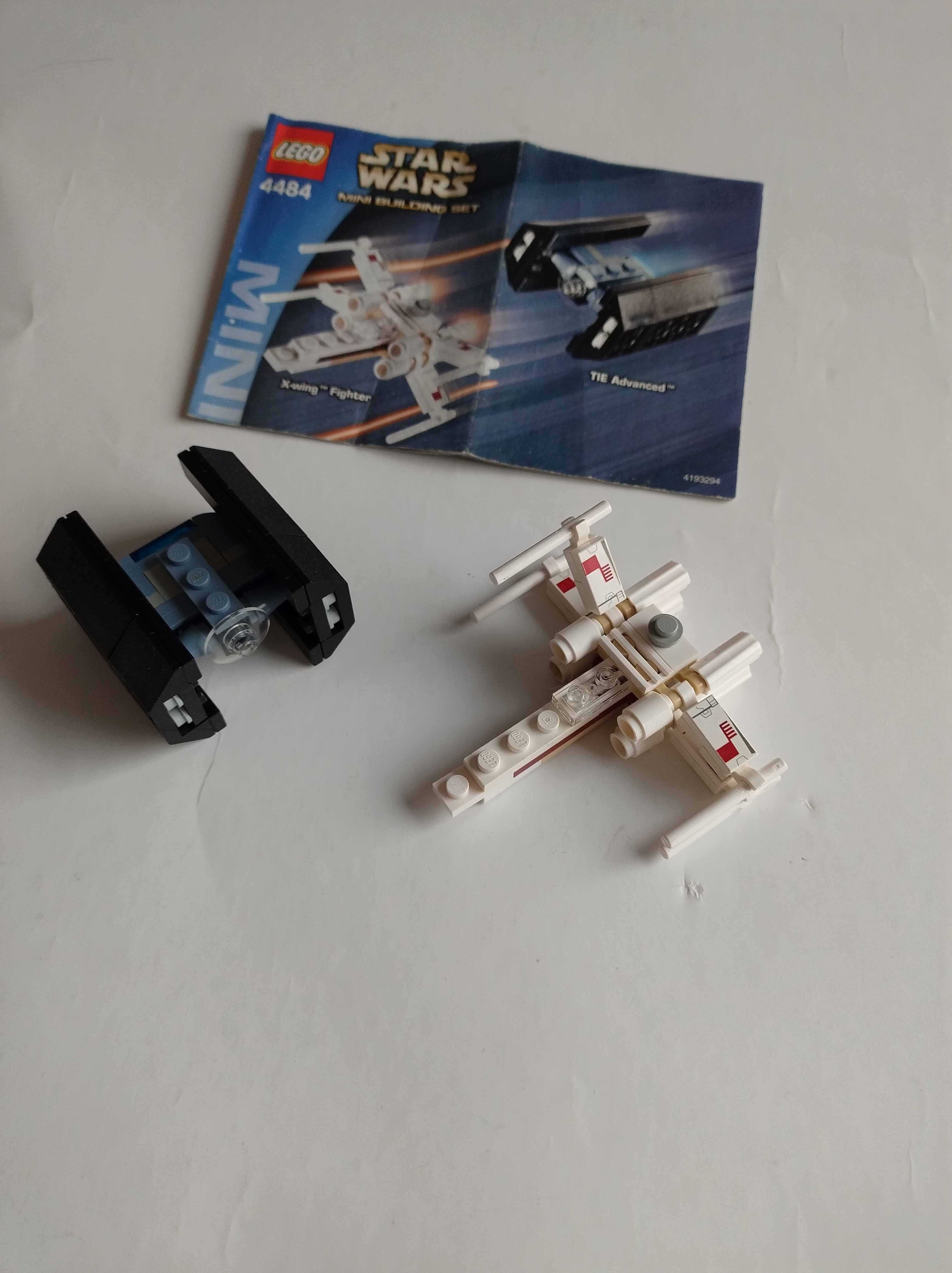 lego 4484 star wars mini building set X wing Fighter TIE Advanced