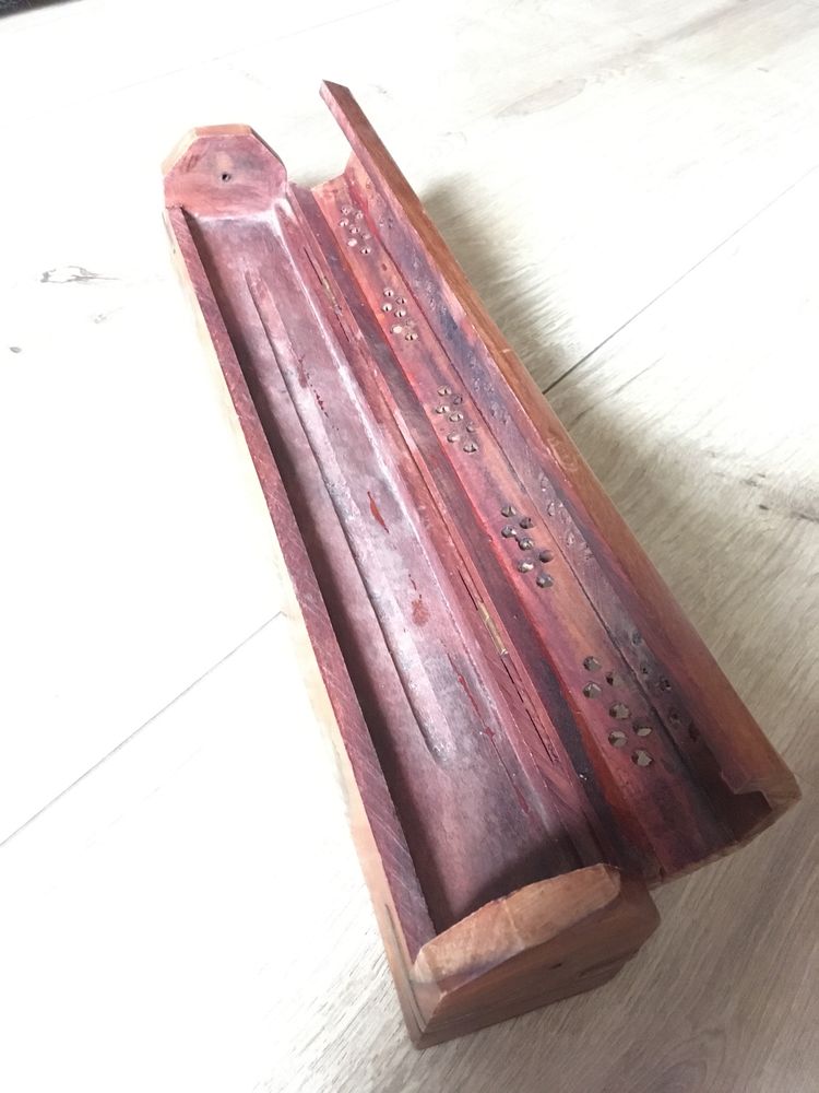 Pudełko drewniane na kadzidła