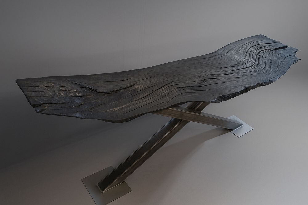 Konsola/stolik Czarny dąb