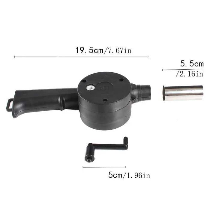 NOWA Dmuchawa powietrza do grilla, rozpałka do grilla.
