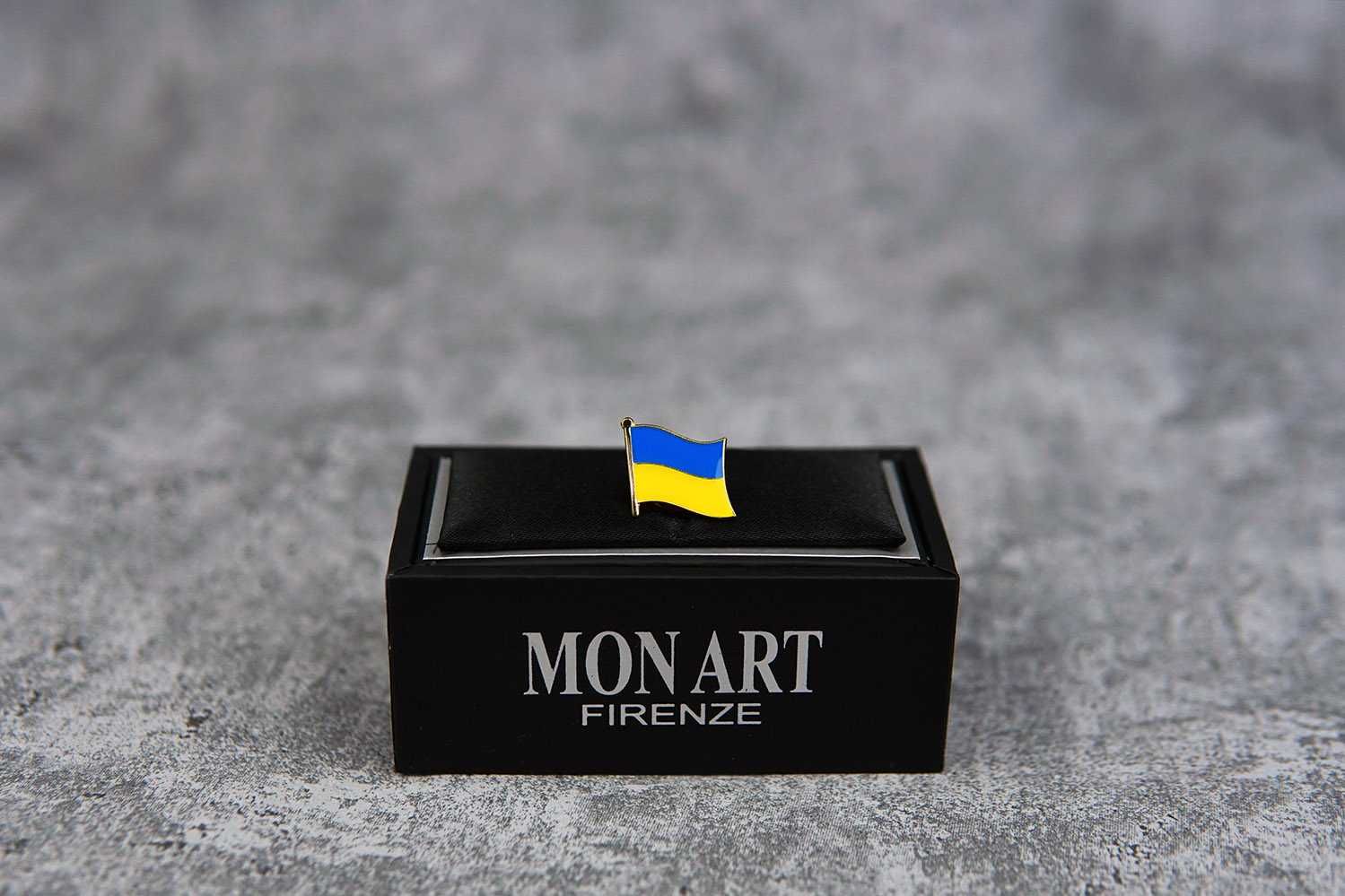 NOWA metalowa przypinka Ukraina flaga Ukrainy ukraińska wpinka pin Poz