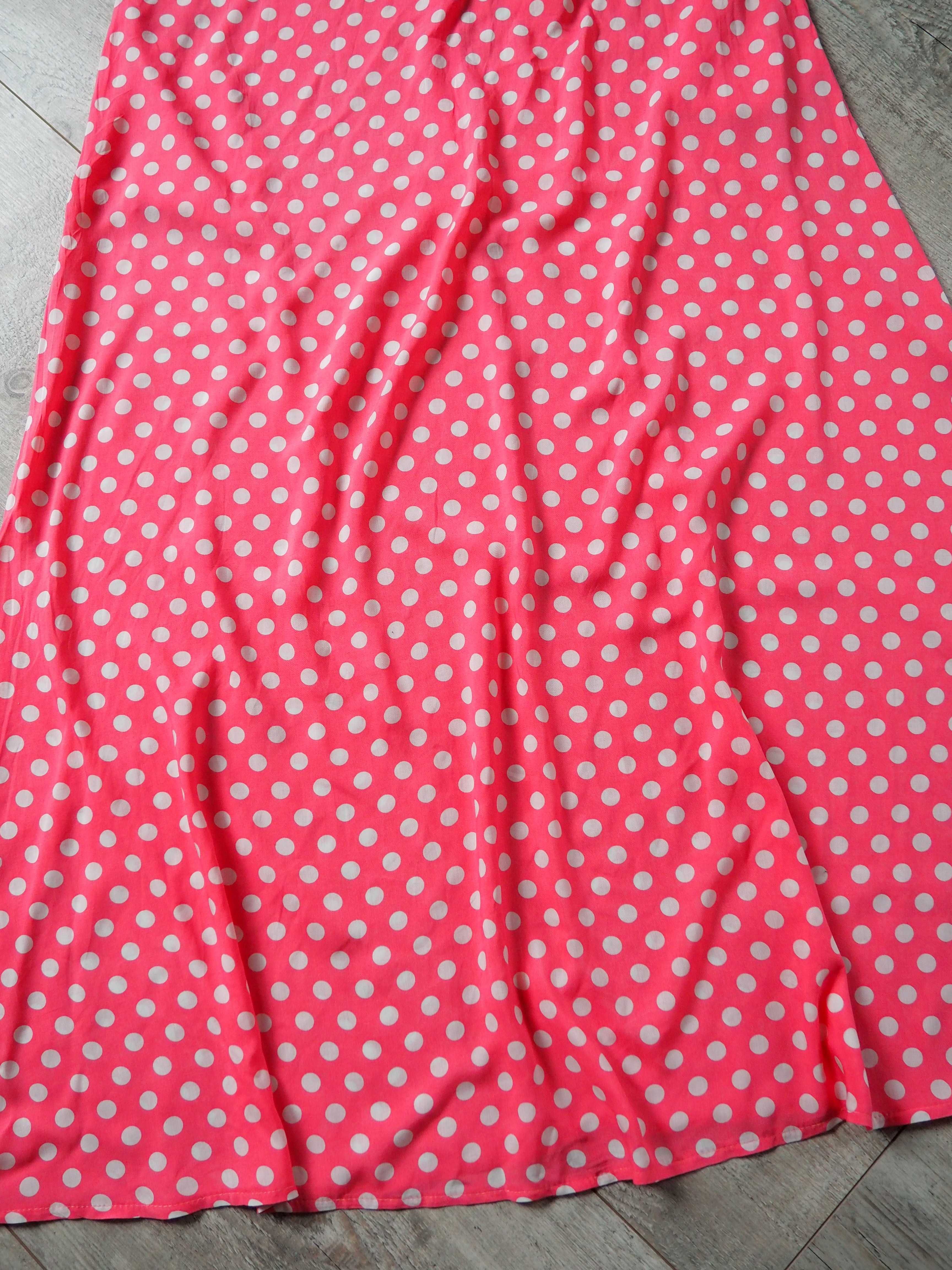 Zanzea_Womens Polka Dot Maxi Dress_rozmiar 40/42