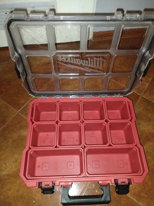 Walizka Milwaukee organizer z pojemnikami narzędzia nowa.