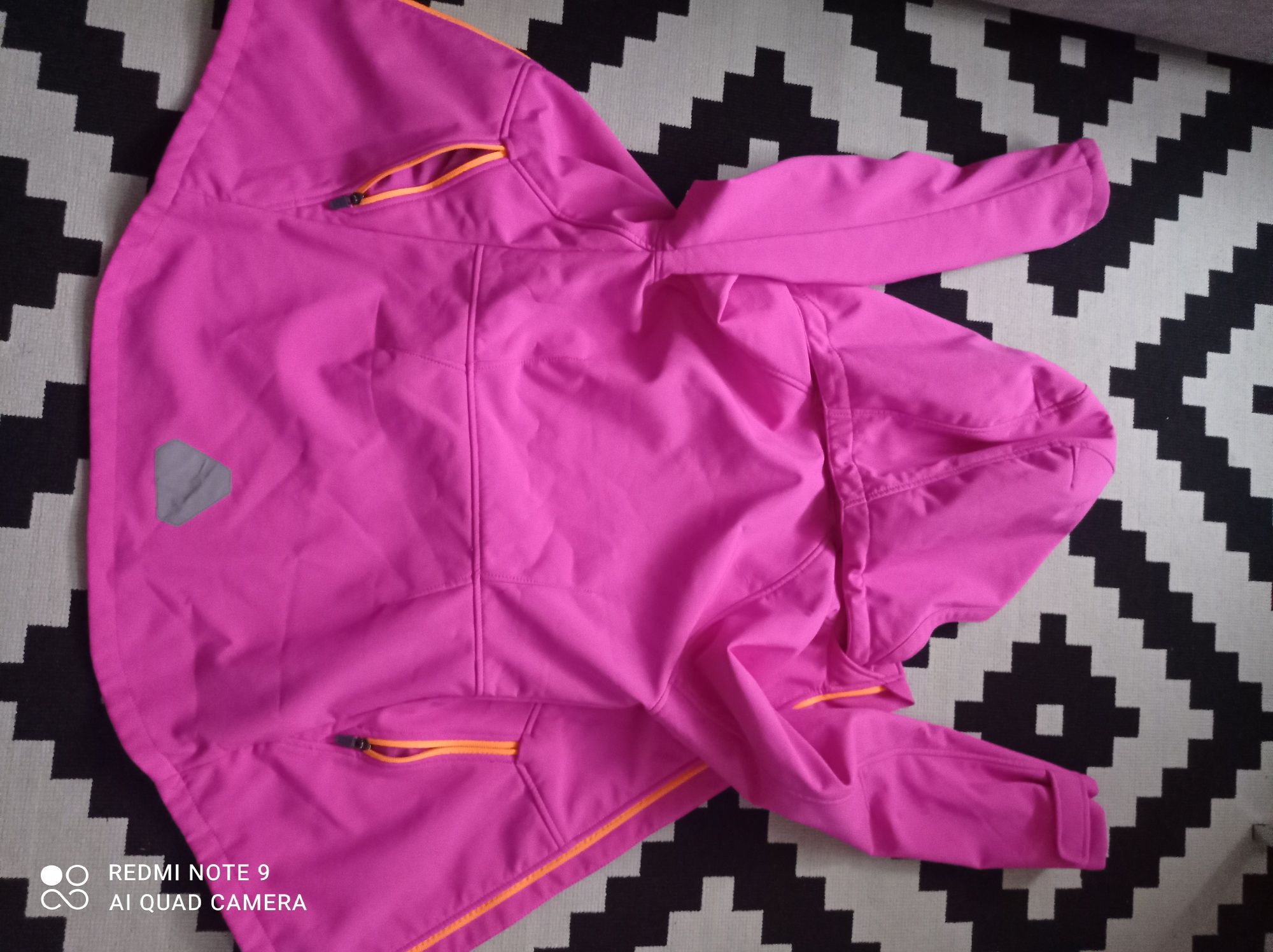 H&m Softshell kurtka z polarem r.158