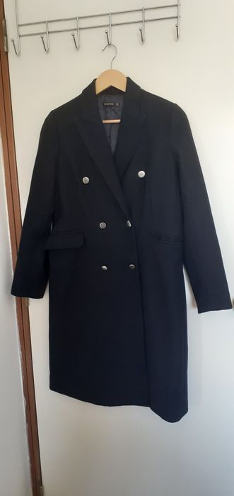 Sobretudo  azul escuro
