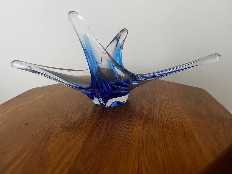 Czeski szklany wyrób artystyczny