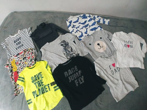 Bluzki, koszulki dla chłopca rozmiar 92-98