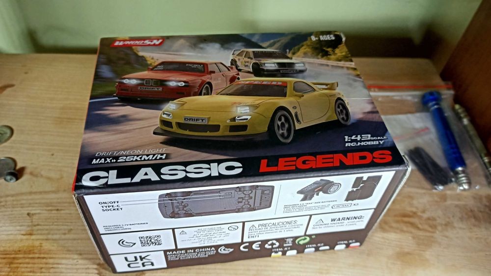 RC drift car 1:43 Mazga RX7 машинка на радіоуправлінні