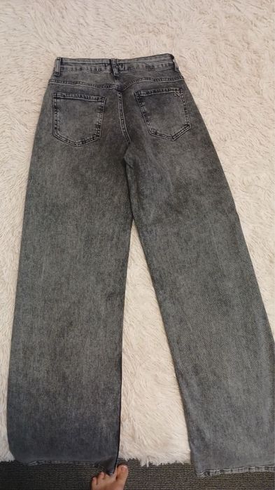 Джинси жіночі  палацо сірі р 27.