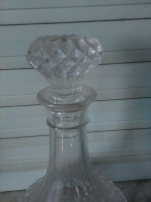 Garrafa de cristal