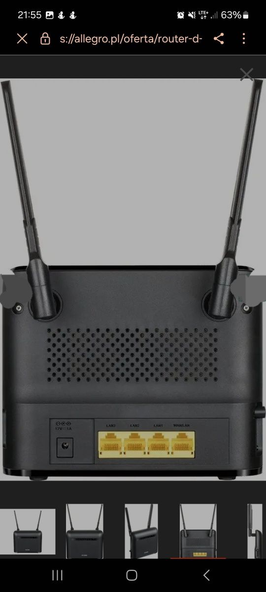 Router D-Link DWR 961 ruter