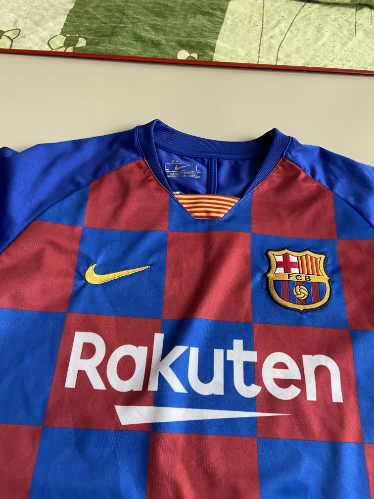 Koszulka FC Barcelona oryginalny autograf Lionel Messi Certyfikat COA