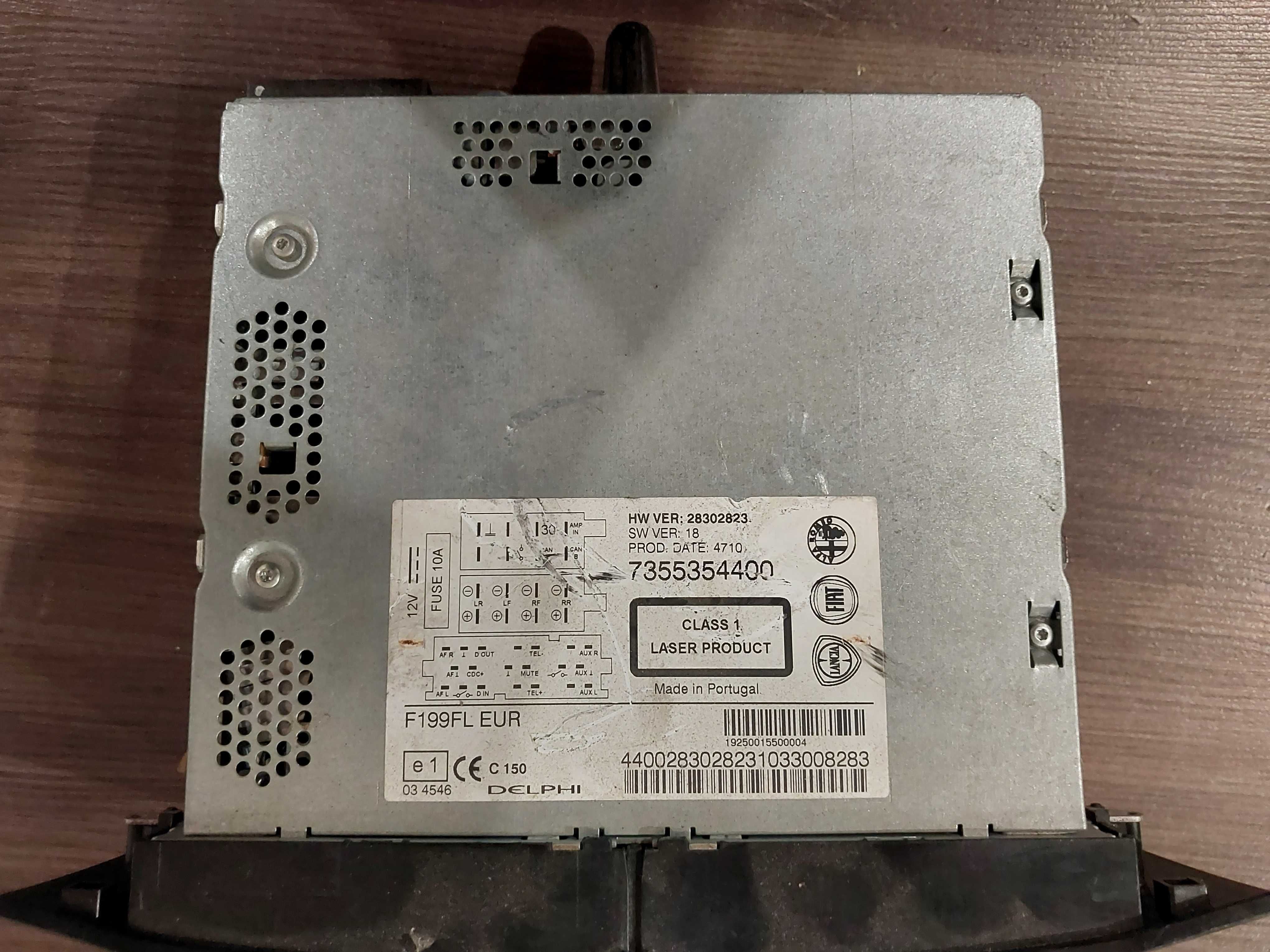 Radio fiat punto 735--535--4400