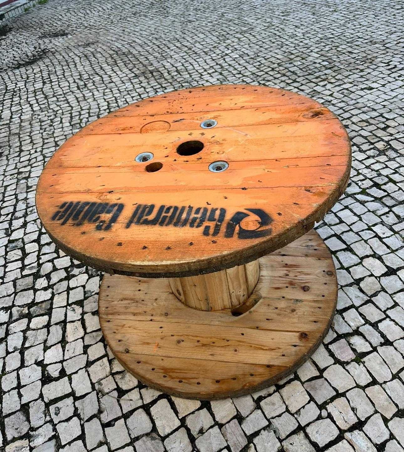 Bobine em madeira, para bricolage