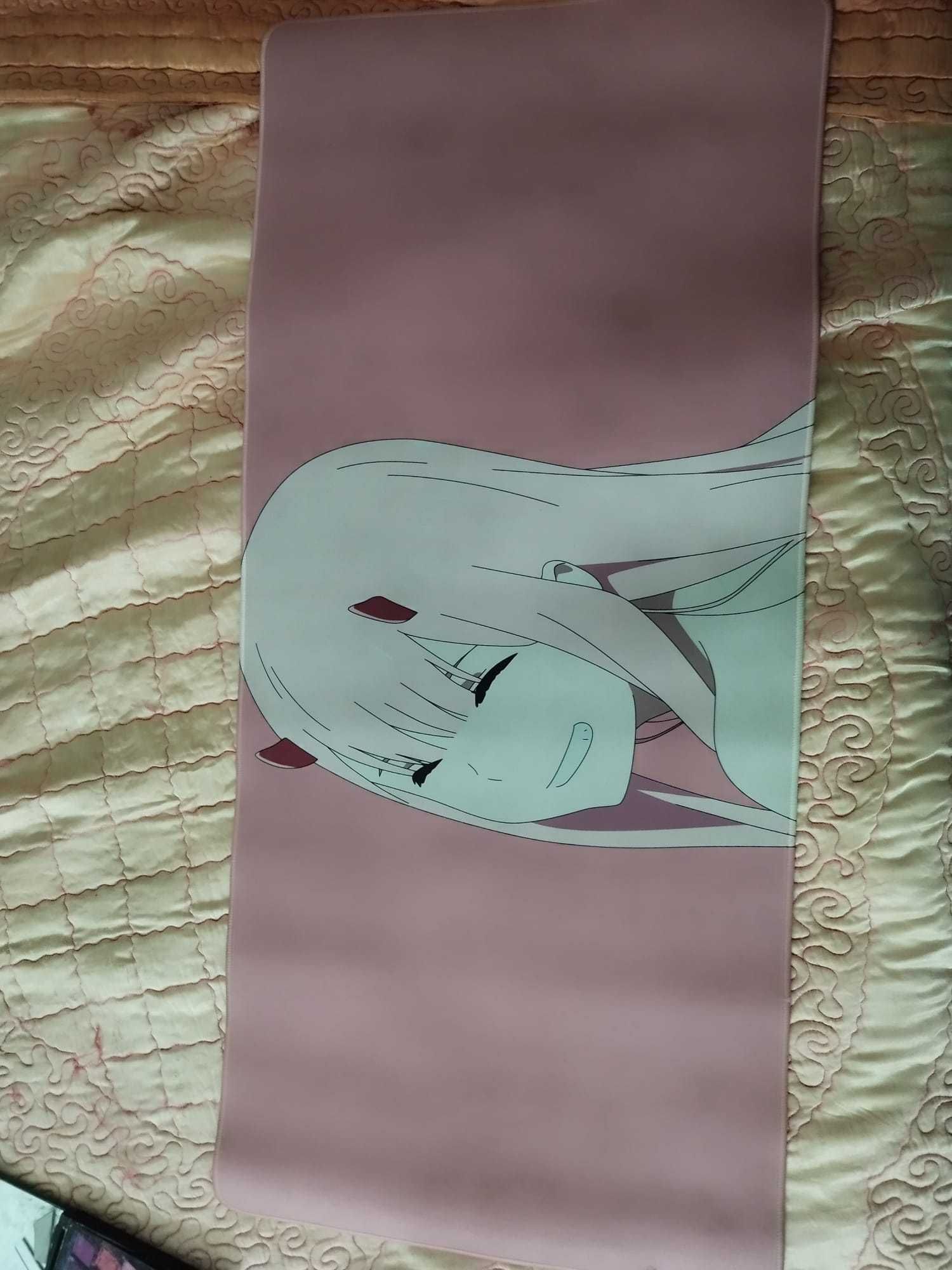 MousePad Anime, rosa feminino.