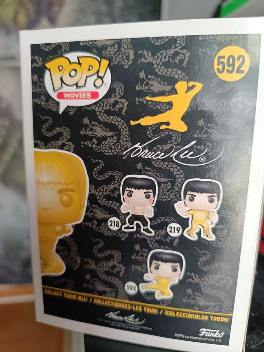 Funko Pop - Bruce Lee [592] Gold Edition