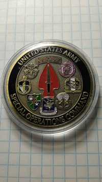 Монета командування спеціальних операцій армії США. ЦРУ.